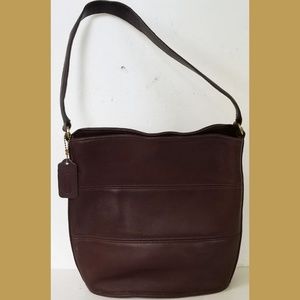 COACH vtg TRIBECA 9083 shoulder BAG bucket TOTE